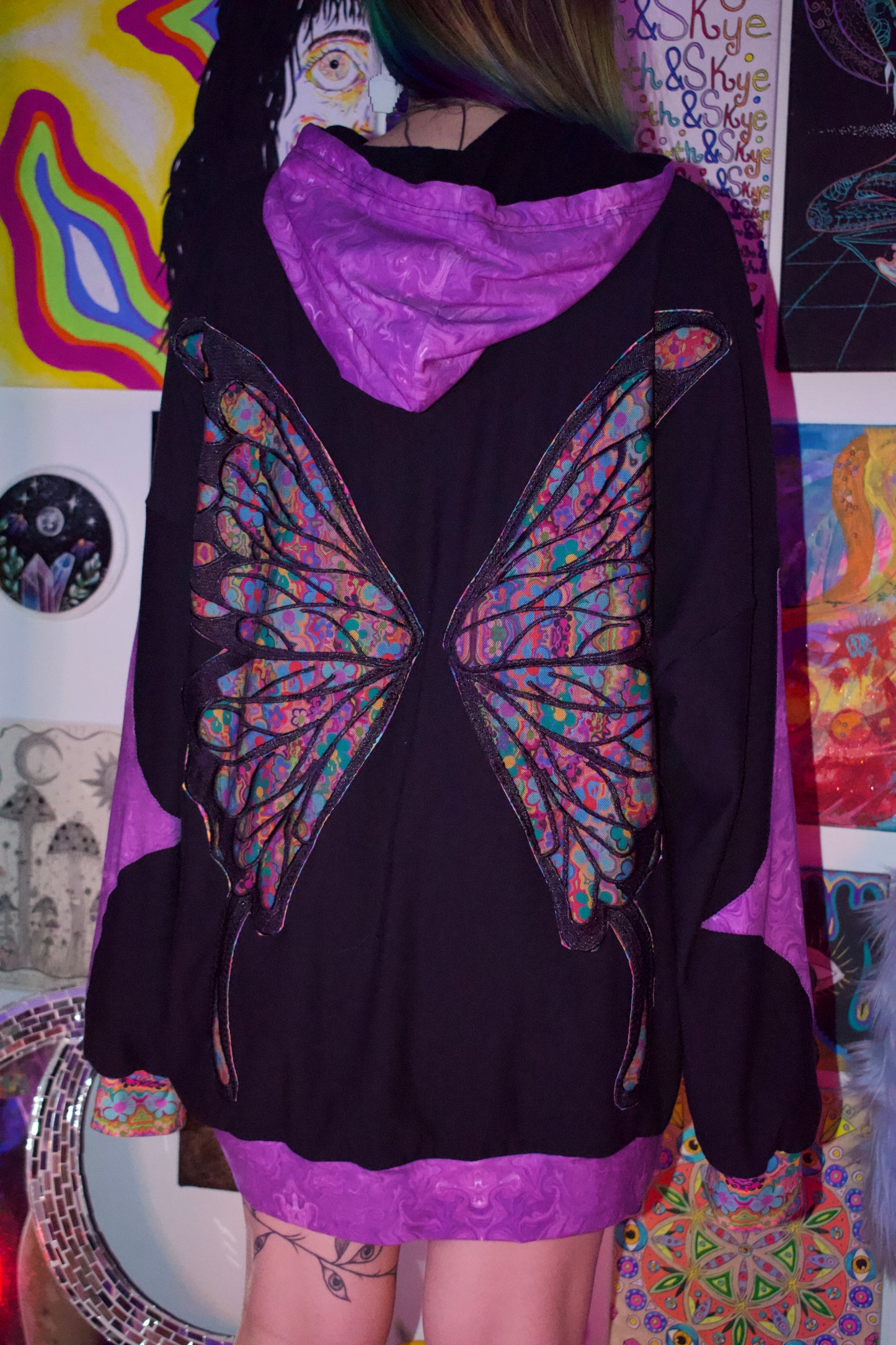 CUSTOM butterfly hoodie