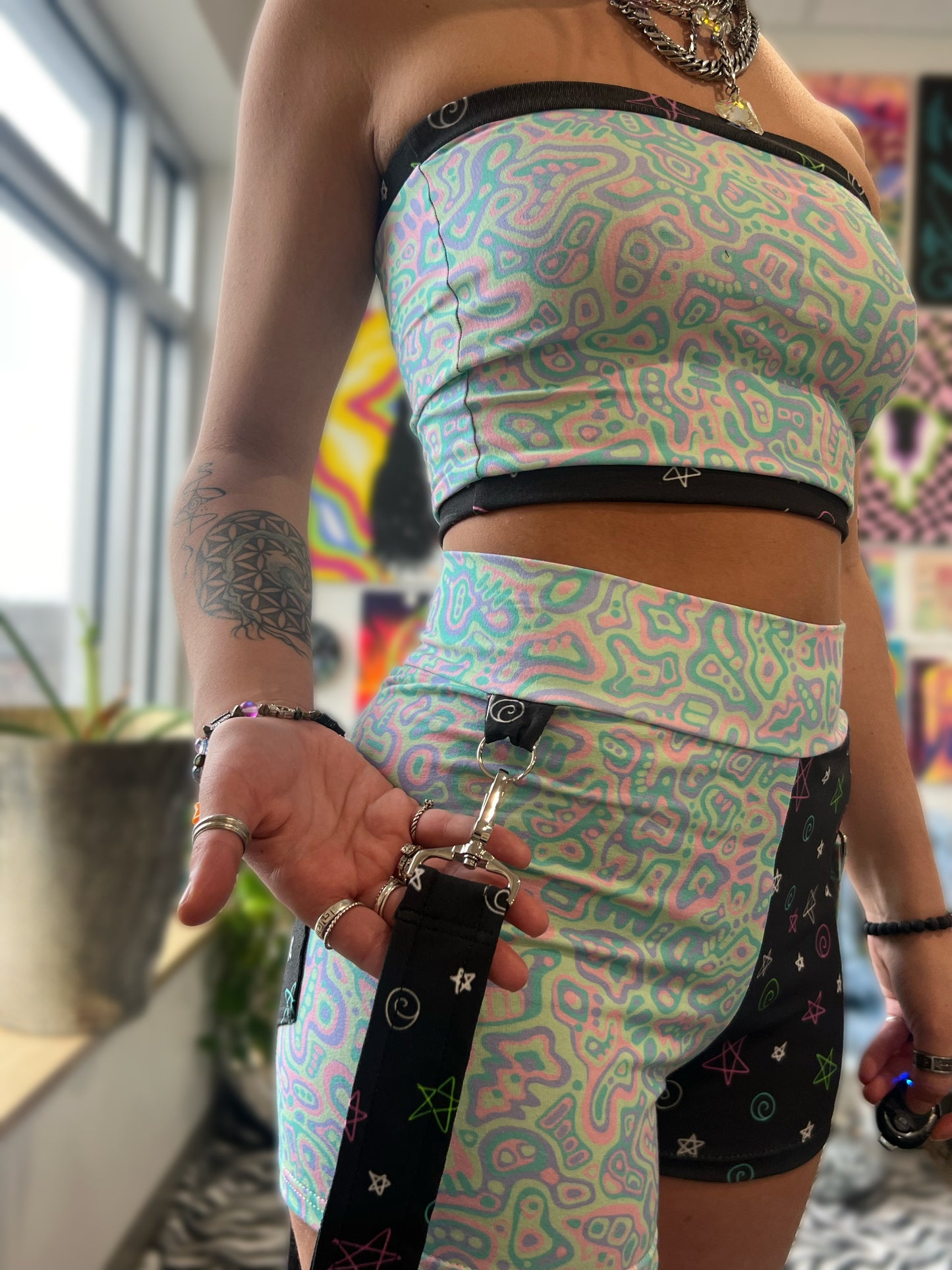 suspender straps add on