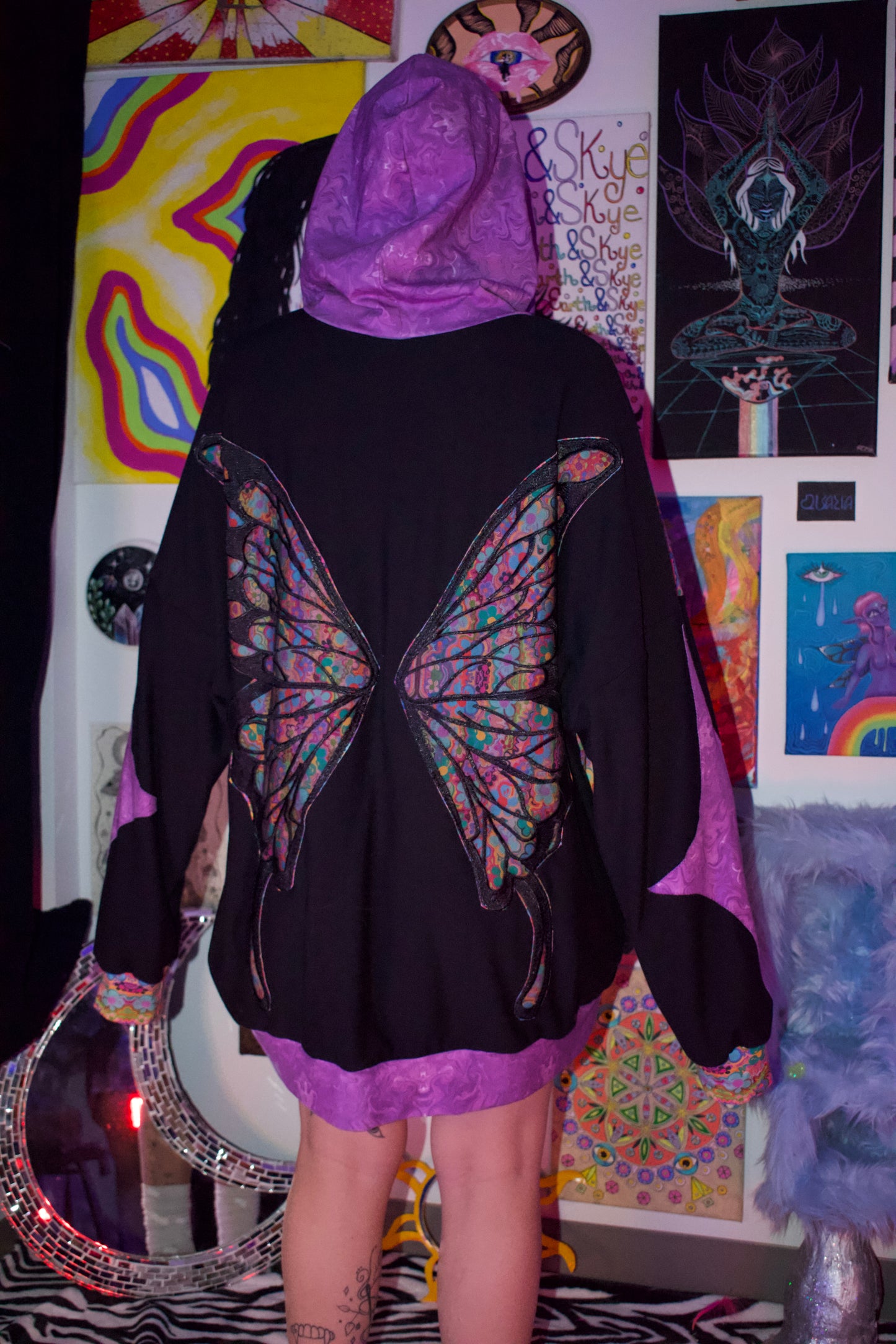 CUSTOM butterfly hoodie