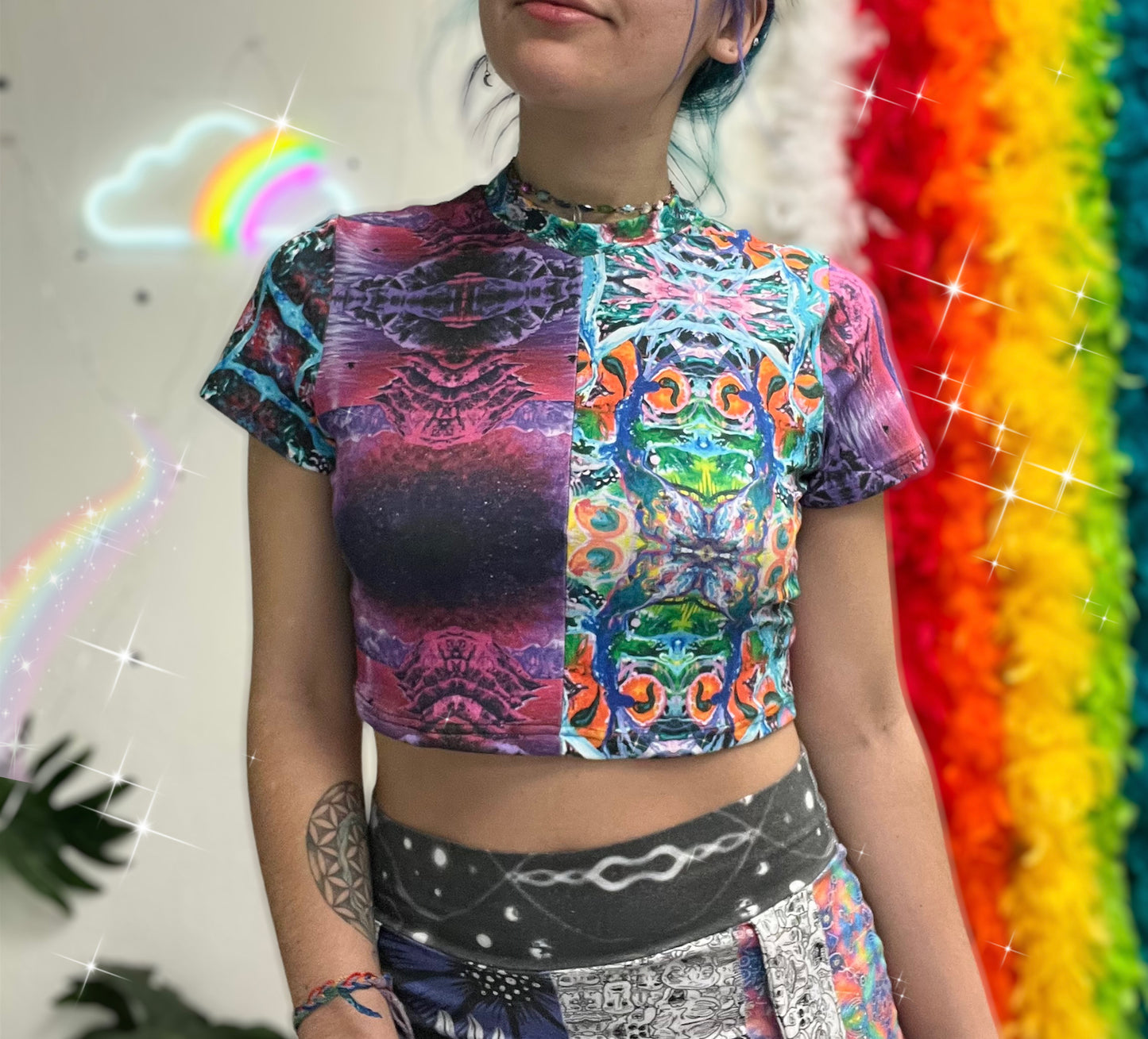 xtra cropped baby tee