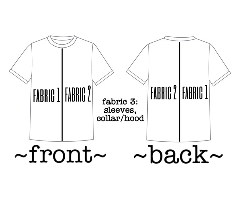 split tee (3 patterns)