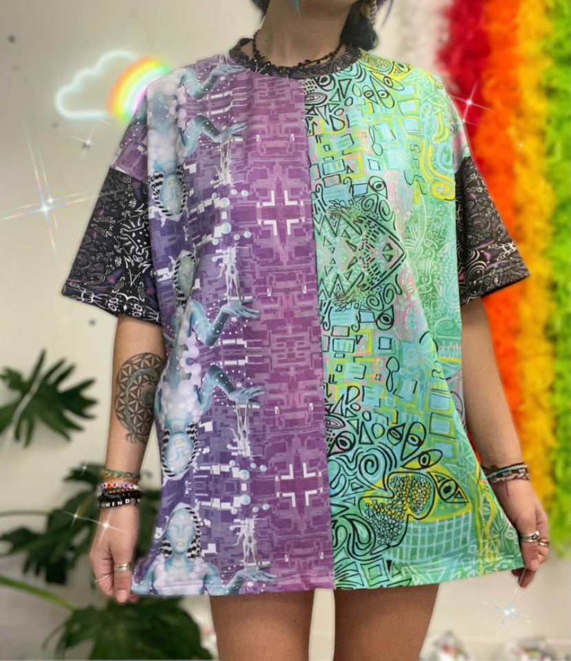 split tee (3 patterns)