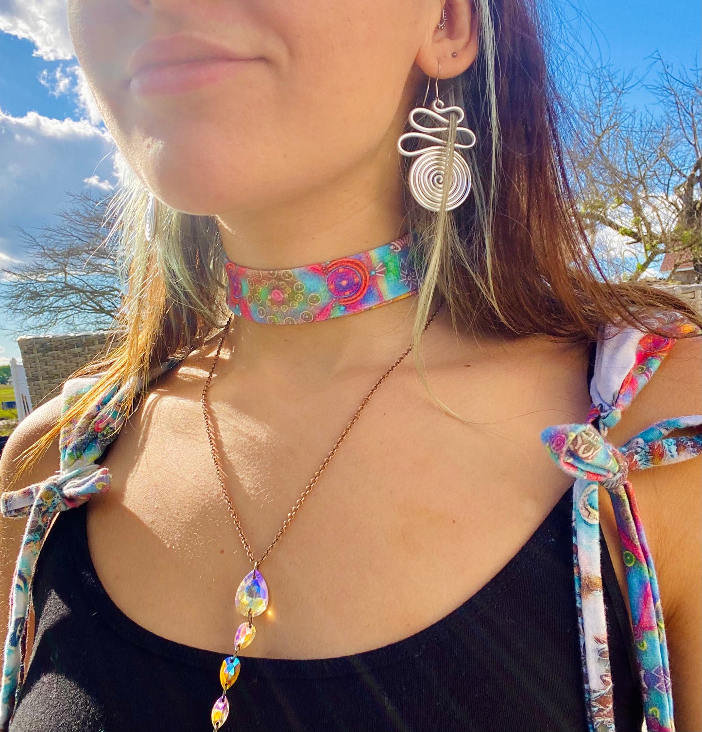fabric choker