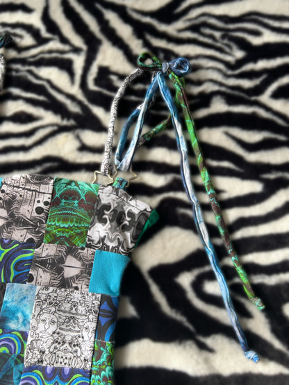 patchy stardust romper