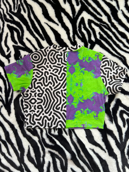med purp & green diffusion bb tee