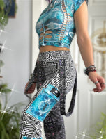 strappy pants