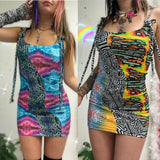 wavy baby dress